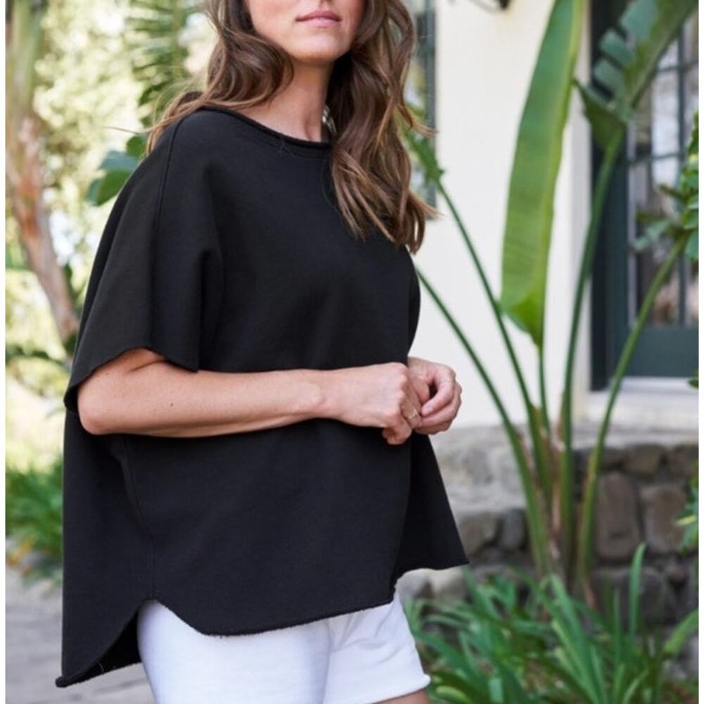 Frank & Eileen Black Audrey Capelet One Size‎